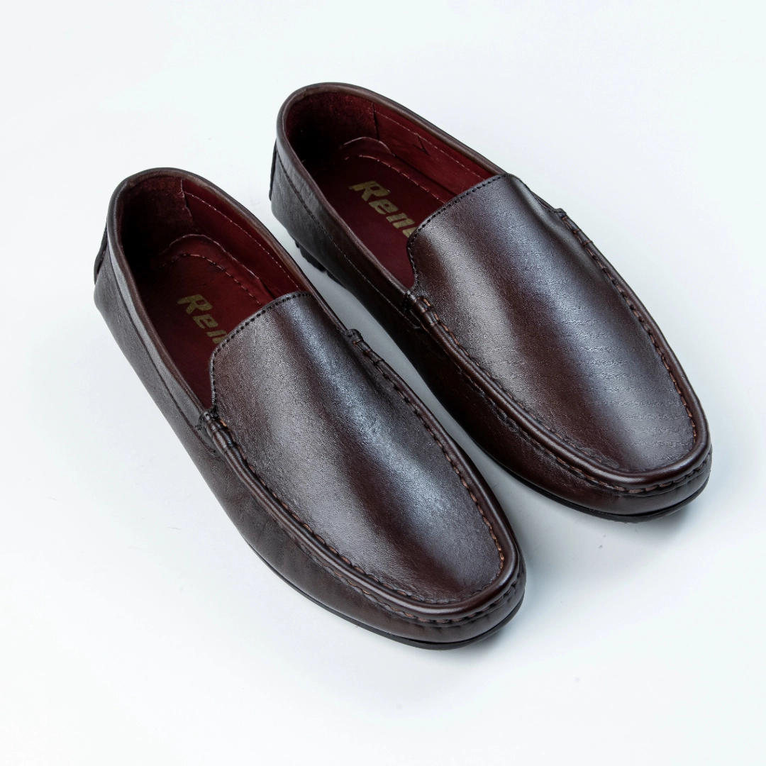 Reno Leather Loafer-Chocolate-RL3086
